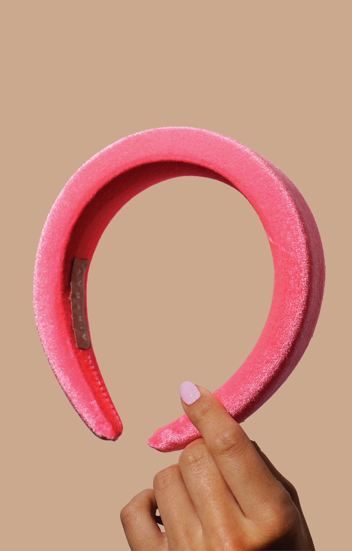 Smooth Headband - Hot Pink