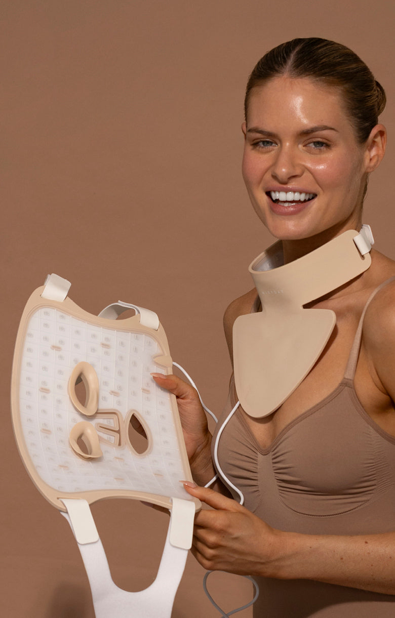 Bright On LED Mask For Face & Neck