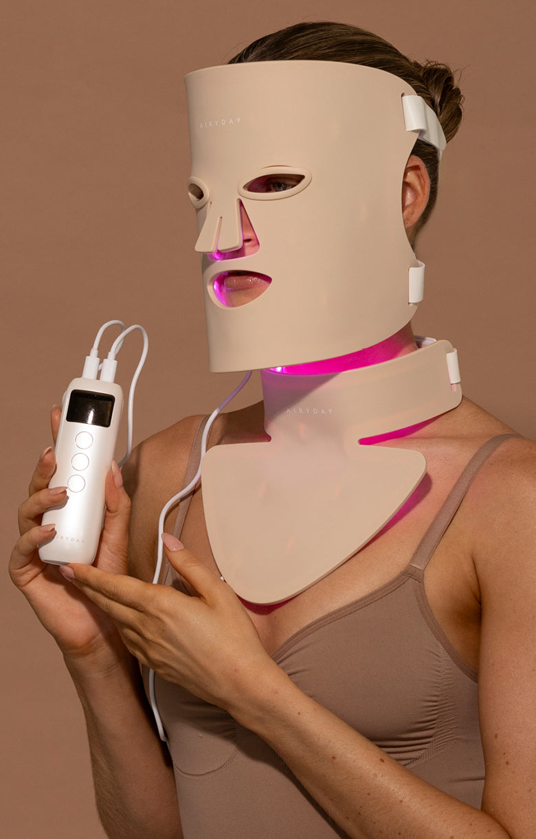 Bright On LED Mask For Face & Neck
