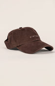 Cotton Logo Cap - Chocolate