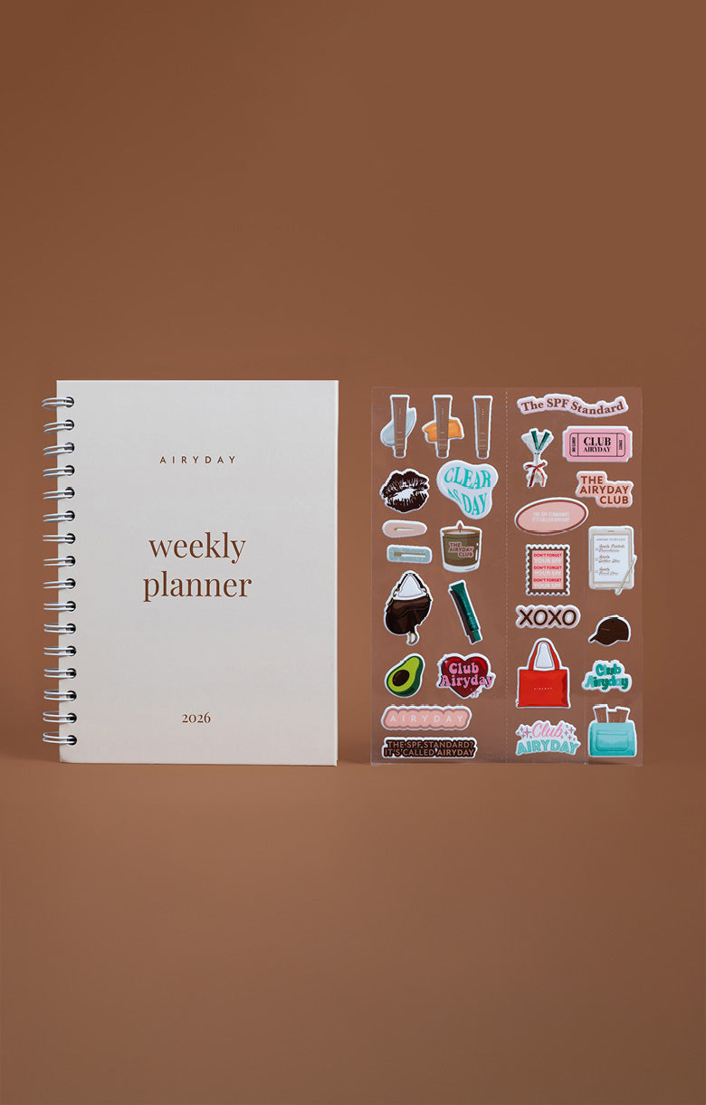 Weekly Planner Bubble Stickers